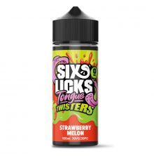 Six Licks Tongue Twisters - Strawberry Melon - 100ml - Shortfill